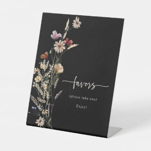 Signe De Table Symbole noir des favoris Boho