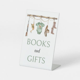 Signe De Table Symbole Petit chasseur Baby shower Livres et Cadea