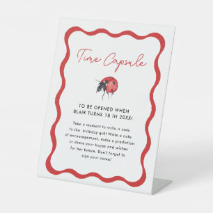Signe De Table Symbole Petit Ladybug Anniversaire de la fête