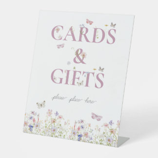 Signe De Table Symbole Petit Papillon 1er Anniversaire Cartes et