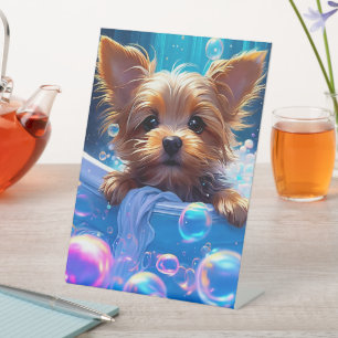 Signe De Table Symbole Yorky-Pedestal