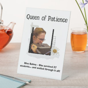 Signe De Table Sympathique personnalisé enseignant appréciation s