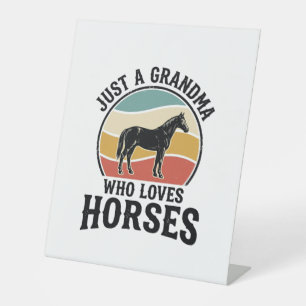 Signe De Table T-shirt avec gravure vintage Grand-mère aime les c