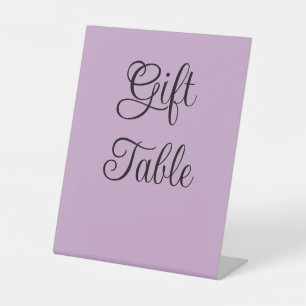 Signe De Table Table cadeau Lilac