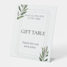 Table Cadeau Tropical & Beach Wedding