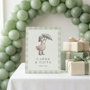 Signe De Table Table de cadeaux bébé en forme de canard Cadeaux T