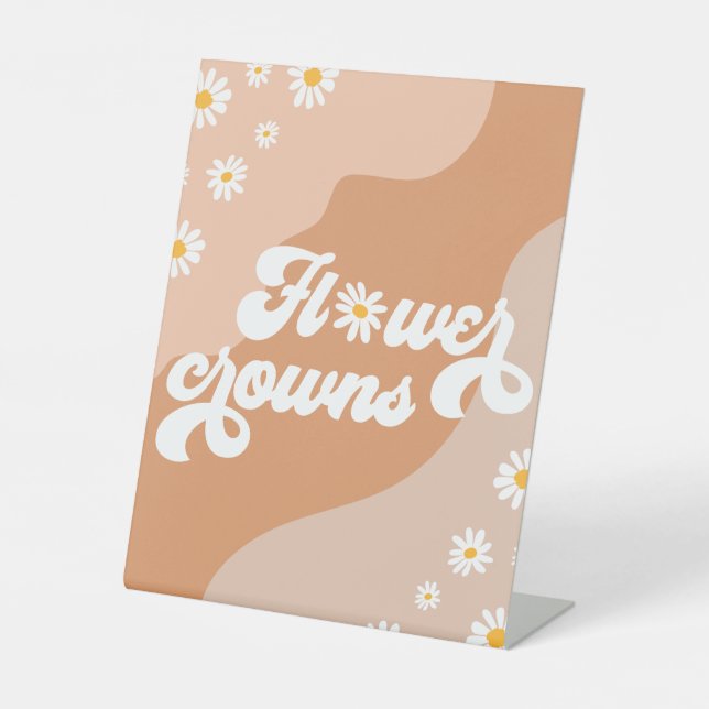 Signe De Table Table de décorations de marinière Boho Daisy super (Recto)