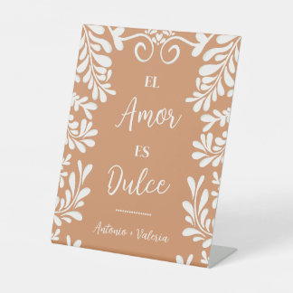 Signe De Table Table de desserts de mariage Talavera El Amor Es D