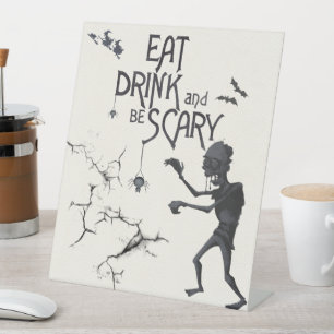 Signe De Table Table de nourriture buffet Halloween