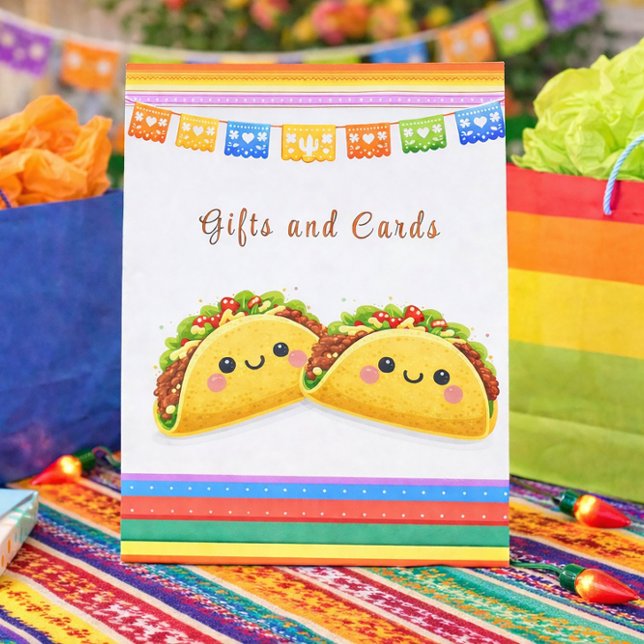 Signe De Table Taco à propos d'une fête de jumeaux bébé (Créateur téléchargé)