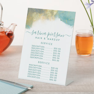 Signe De Table Tarif du service d'encre liquide d'art moderne sar