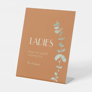 Signe De Table Terracotta Eucalyptus Deco Mariage Dames Salle de