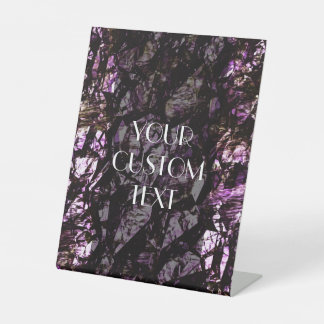 Signe De Table Texture Grunge Rocheuse