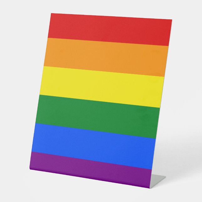 Signe De Table The Colors of the rainbow (Recto)