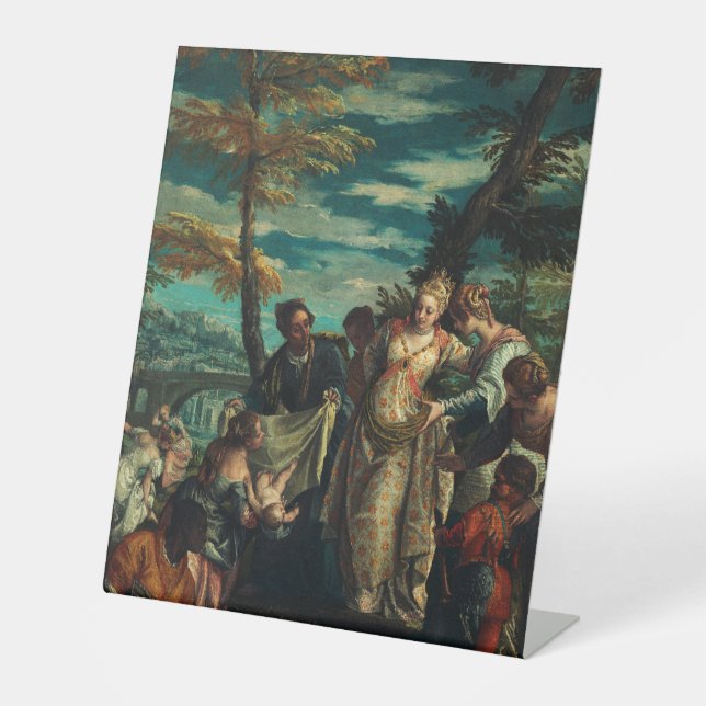 Signe De Table The Finding of Moses by Veronese Fine Art (Recto)