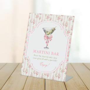 Signe De Table 'Tini Bit Older Martini Bar Coquette