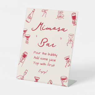 Signe De Table Tiré À La Main Ce Qui Est Plus Fête des mariées Ba