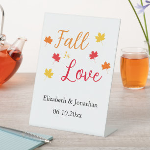 Signe De Table Tomber dans l'amour