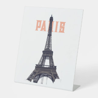Signe De Table Tour Eiffel vintage Paris Europe
