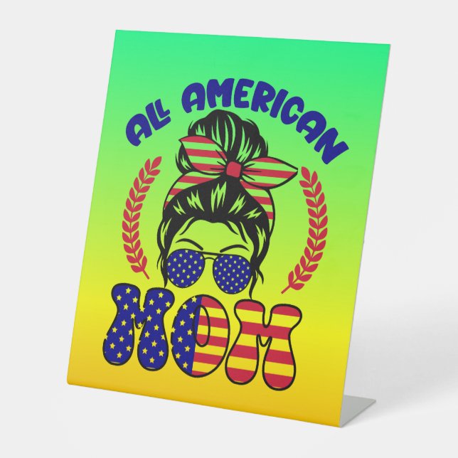 Signe De Table Toute la maman américaine-32169 (Recto)