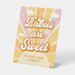 Signe De Table Tu es ma faveur du baby shower du soleil