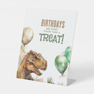 Signe De Table Tyronasaurus Rex Dinosaur Anniversaire Sweet Treat