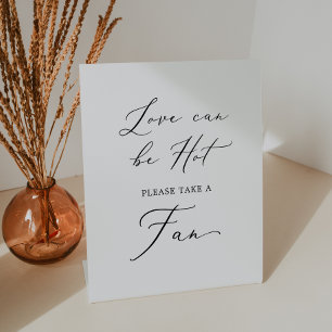 Signe De Table Un Amour Délicat En Calligraphie Peut Être Un Vent