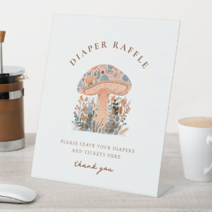 Signe De Table Un Baby shower De Champignons Un Peu Amusant