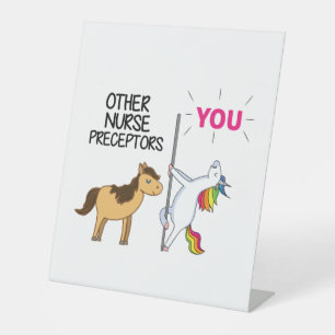 Signe De Table Un Cadeau Unicorne Awesome Pour Infirmier Précepte