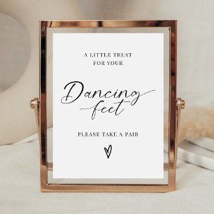 Signe De Table Un Petit Plaisir Pour Vos Pieds De Danse Mariage