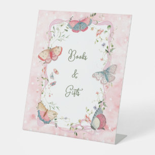 Signe De Table Une Baby Papillon Est En Route Baby Shower