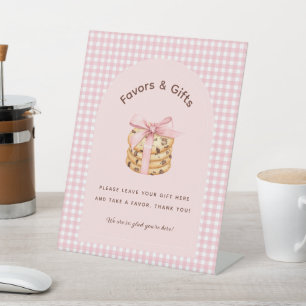 Signe De Table Une douce Cookie Girl Premier Anniversaire Cadeaux