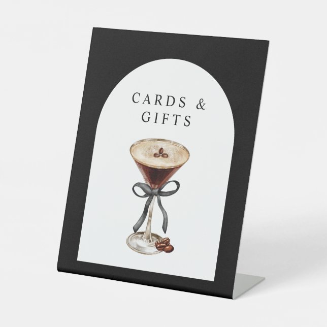 Signe De Table Une Tini On arrive Baby Shower  (Recto)