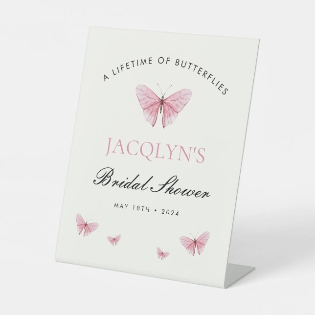 Signe De Table Une vie de papillons Jacqlyns (Recto)