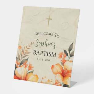 Signe De Table Une vie éclairée Baptême chrétien orthodoxe