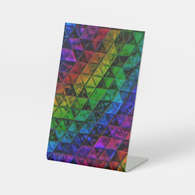 Signe De Table Verre de fierté (Recto)