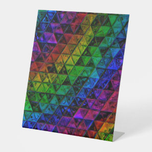 Signe De Table Verre de fierté