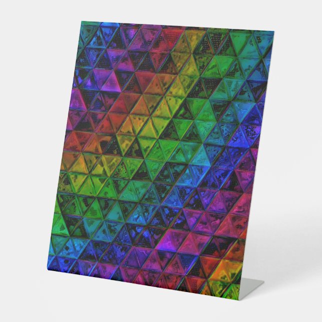 Signe De Table Verre de fierté (Recto)