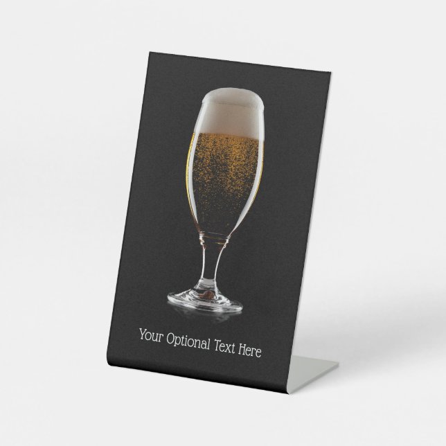 Signe De Table Verre de la bière (Recto)