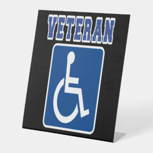 Signe De Table Vétérinaire handicapé handicapé