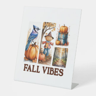 Signe De Table Vibes d'automne Vibes d'automne