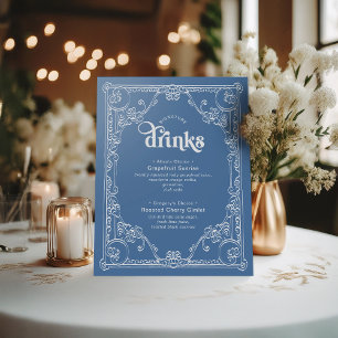 Signe De Table Vintage Chinoiserie Mariage Signature Boissons