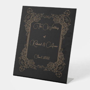 Signe De Table Vintage Romantique Steampunk Fairytale Mariage