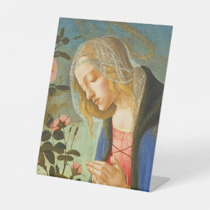 SIGNE DE TABLE VIRGIN ADORER DORMIR CHRIST ENFANT