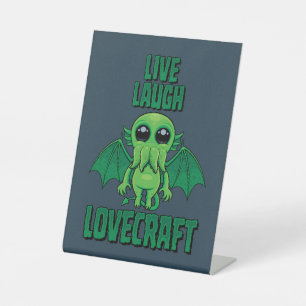 Signe De Table Vivez Riez Lovecraft Cthulhu Mignon