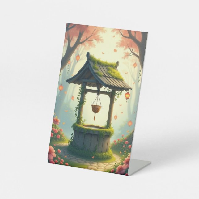 Signe De Table Voici le design de la tente de table avec un barde (Recto)