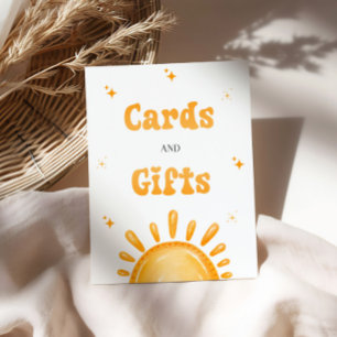 Signe De Table Voici Le Fils Baby shower Cartes Et Cadeaux