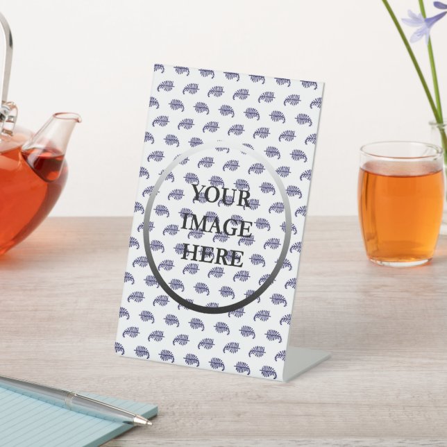 Signe De Table Votre image ici (In SItu)