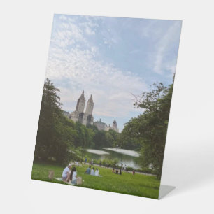 Signe De Table Vue panoramique du Central Park New York City & la