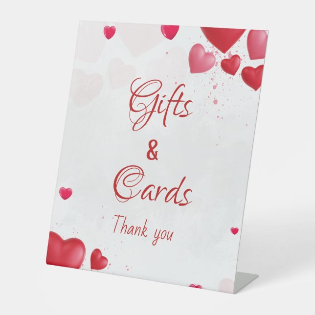 Signe De Table Western Gifts and Cards Bridal Shower  Sign (Recto)